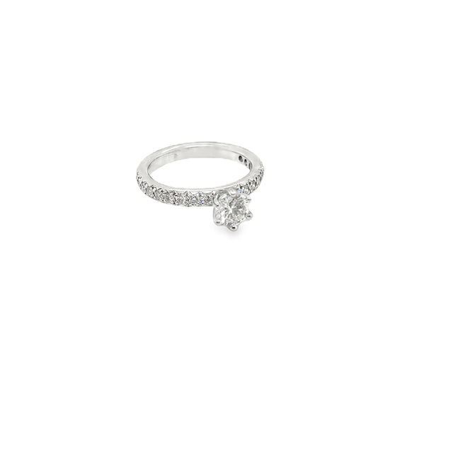 Dazzling .64ct Diamond Engagement Ring