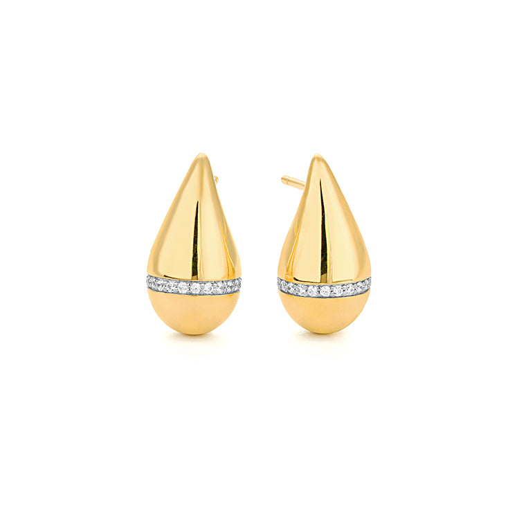 Dazzling Gold Diamond Drops