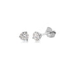 .50 carat total weight lab-grown diamond stud earrings on white background – dazzling fine jewelry featuring ethically sourced diamonds in a classic stud setting.