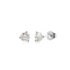 .75 carat total weight diamond stud earrings on white background – dazzling fine jewelry featuring brilliant-cut diamonds in a classic stud setting.
