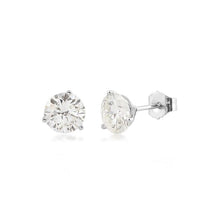 1.5 carat total weight lab-grown diamond stud earrings on white background – sparkling fine jewelry featuring ethically sourced diamonds in a timeless stud setting.